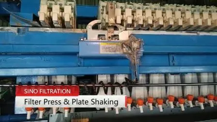 China Hydraulic Automatic Gasketed Recessed Plate Filter Press Price